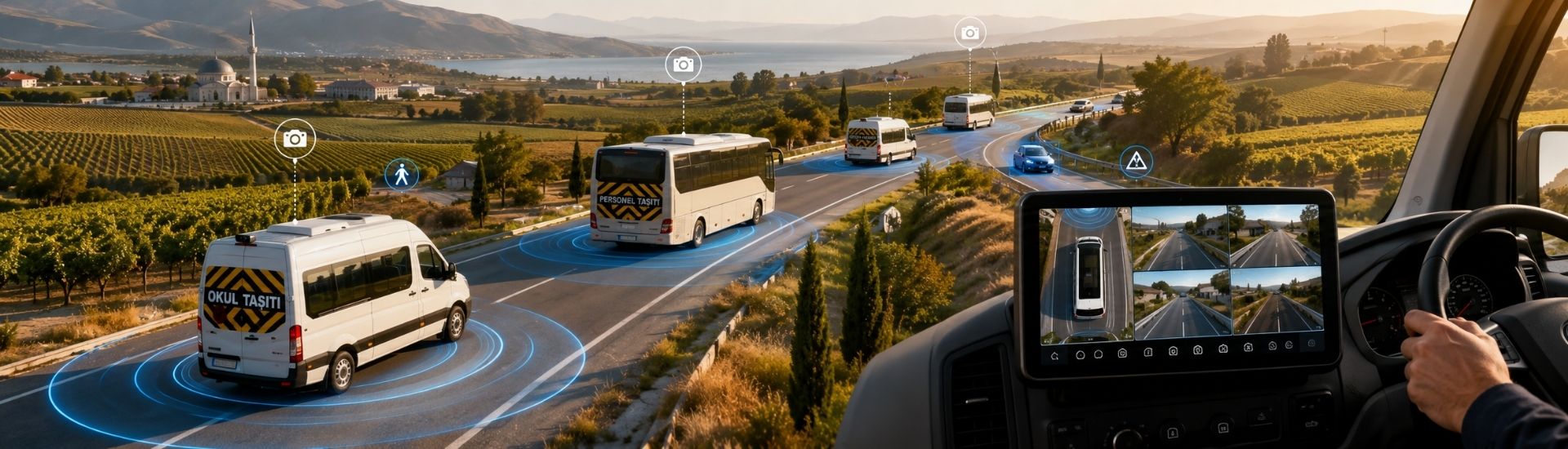 Servis Kamera Sistemleri: Öğrenci ve Personel Güvenliği
